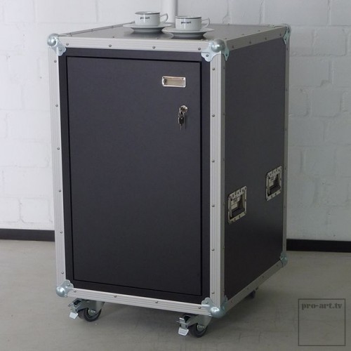 kitcase pro-art Kofferküche Beistellschrank klein in Breite 59 cm mit Drehtür und Fachböden