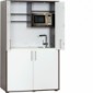 Schrankküche 121 cm Pro-Art designLINE PLUS inkl. Siemens Geschirrspüler und Liebherr Kühlschrank [10/15]